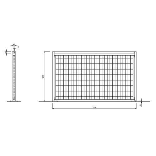 Steel railing - BRIDGE - Emmegi spa - tubular system / modular