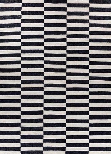 Contemporary rug - AQUA - Jaipur Rugs - striped / geometric / wool