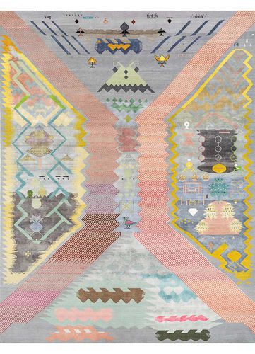 Contemporary rug - PASANDIDA - Jaipur Rugs - patterned / wool / silk