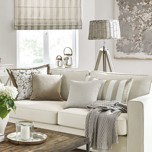 Upholstery fabric - ELEGANTE - Gardisette - for curtain / for roller blinds / striped