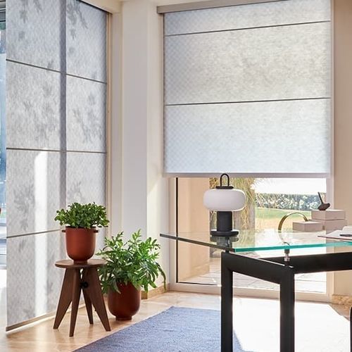 Roller blinds - COURTYARD SHADOW - JAB ANSTOETZ SYSTEMS - for window / fabric / commercial