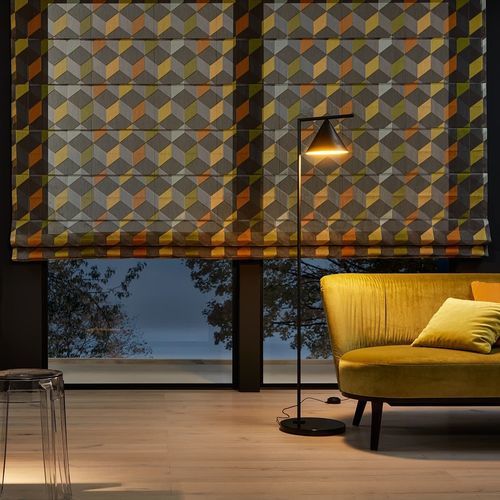 Roman blinds - DIAMOND - JAB ANSTOETZ SYSTEMS - for window / fabric / commercial