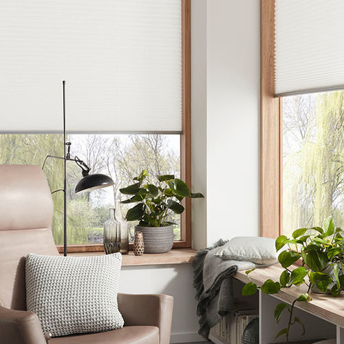 Pleated blinds - SUNRISE TOPAR - JAB ANSTOETZ SYSTEMS - for window / fabric / commercial