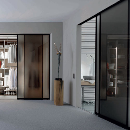 Aluminum sliding system - PUR Classic - AN Collection GmbH - door / for furniture / vertical