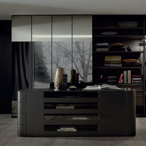 Contemporary chest of drawers - WALK_in - AN Collection GmbH - lacquered wood / rectangular / with drawer