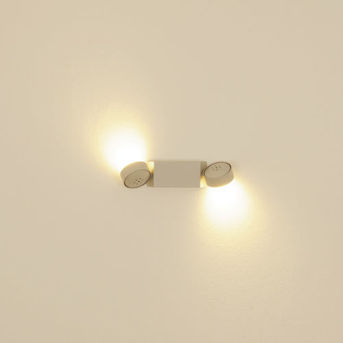 Contemporary wall light - BullEYE-DW - VS Manufaktur e.K. - indoor / brass / round