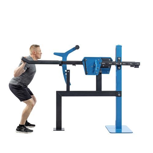 Squat weight training machine - Omnigym Oy - outdoor / for public space