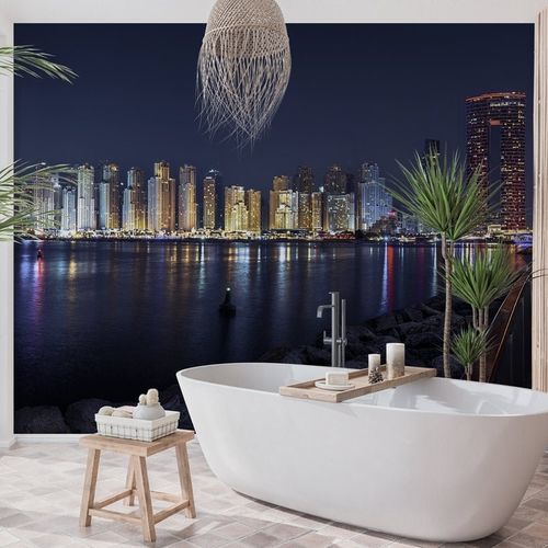 Photo wallpaper - Dubai Jumeirah - MuralConcept - contemporary / nonwoven fabric / panoramic