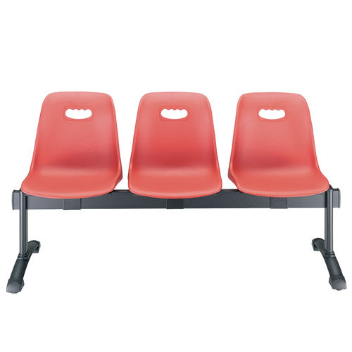 Polypropylene beam chair - D18  - Omsi srl - 3-seater / indoor / contemporary