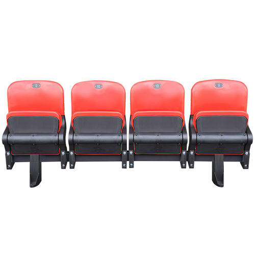 Sports facility beam chair - M2012  - Omsi srl - polypropylene / polyamide / 4-seater