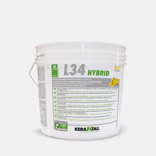 Fixing adhesive paste - L34 Hybrid - KERAKOLL - composite / for wood / for floor