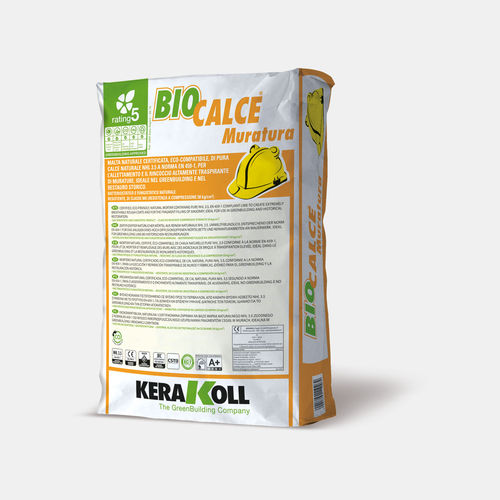 Restoration mortar - Biocalce Muratura - KERAKOLL - for masonry / lime / mineral