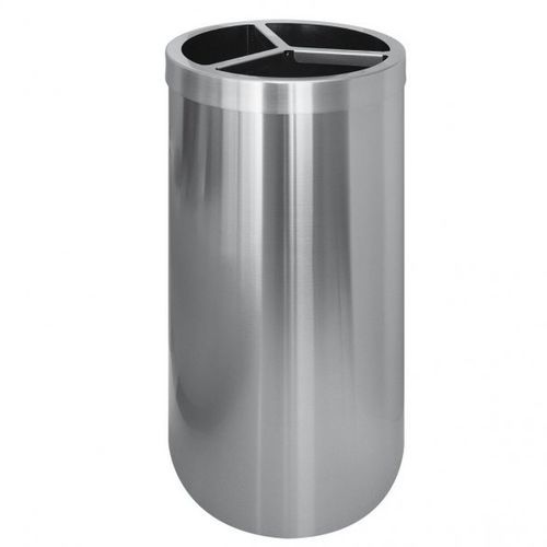 Public trash can - CLEANY - COSMOTRE SRL - recycling / stainless steel / without lid