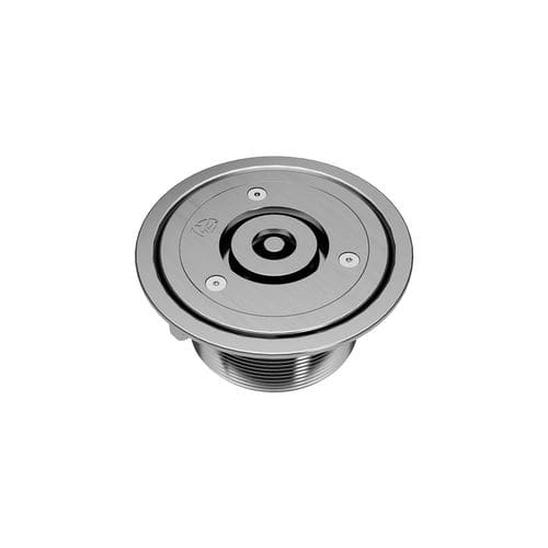 Stainless steel floor drain - DGAV - Wallgate Ltd - for shower / round