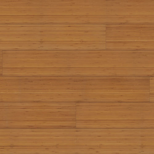 Solid parquet floor - VERTICAL CARAMEL BUDGET - BambooTouch - bamboo / chevron / oiled