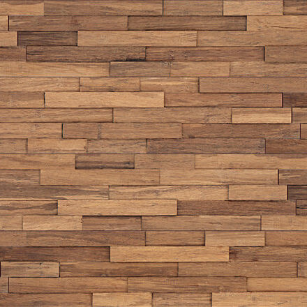 Wooden wall cladding - CARAMEL - BambooTouch - interior / glued ...