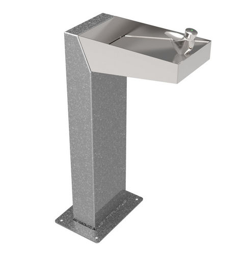 Outdoor drinking fountain - WASSERSPENDER   - Playparc - metal / commercial