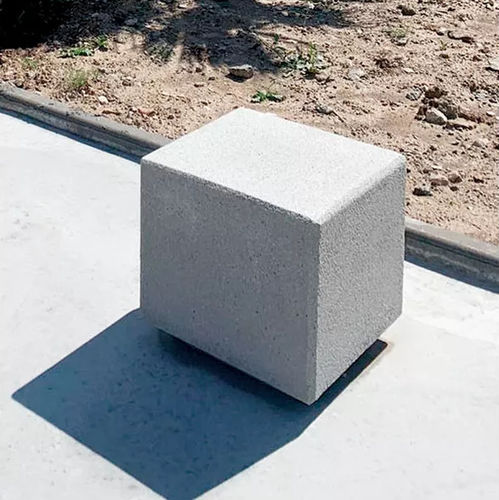 Contemporary seat - LARA CUBE  - Playparc - outdoor / concrete / for public space