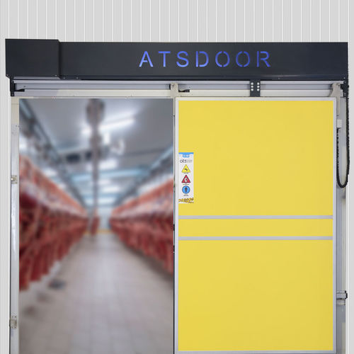 Sliding industrial door ATSDOOR aluminum / galvanised steel / PVC