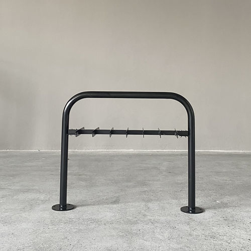 Double scooter rack - KVS-SCR-D12-0P - IKAVASS - for public space / for school / metal