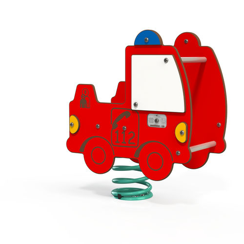 HPL spring rocker - RE 286-T01 - QUALI-Cité - transport / 1-seat