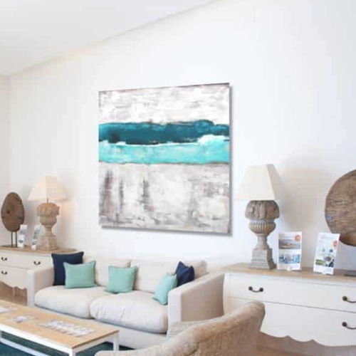 Acrylic decorative painting - CUADRO  - OHORIGINAL BUSINESS SL - combi / hand-painted / sea