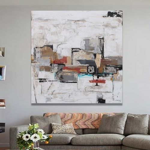 Acrylic decorative painting - MUNICH  - OHORIGINAL BUSINESS SL - combi / hand-painted / abstract