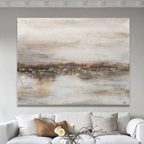 Acrylic decorative painting - MANILA - OHORIGINAL BUSINESS SL - combi / hand-painted / abstract