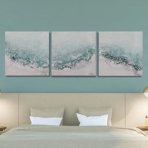 Acrylic decorative painting - CARIBE  - OHORIGINAL BUSINESS SL - combi / hand-painted / sea