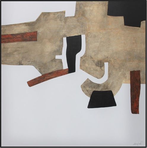 Acrylic decorative painting - DONOSTI 4 - OHORIGINAL BUSINESS SL - combi / hand-painted / abstract