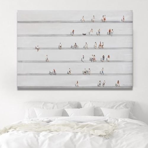 Acrylic decorative painting - ESCALONES  - OHORIGINAL BUSINESS SL - combi / hand-painted / commercial