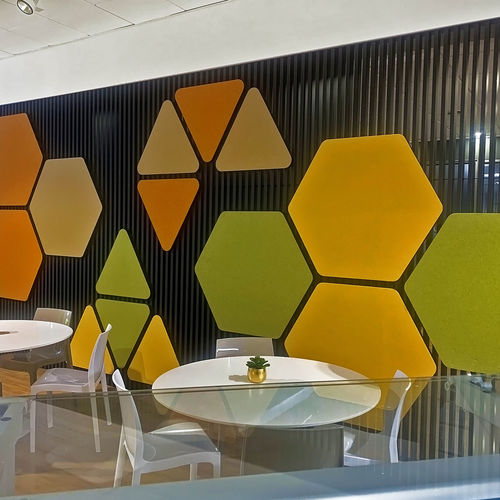 Hanging soundabsorbing panel DECHO® STYLE Acustico wallmounted