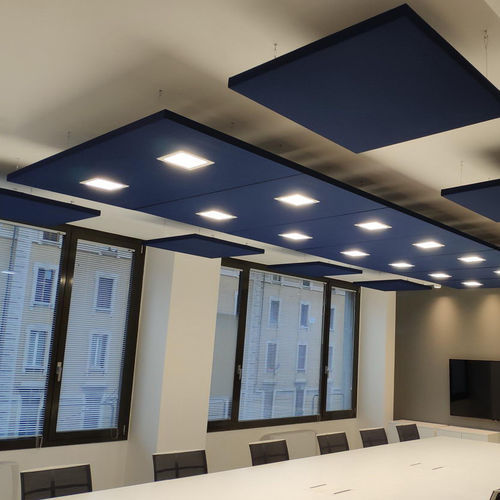 Acoustic lamp - DECHO&reg; - Acustico - hanging / polyester fiber / contemporary