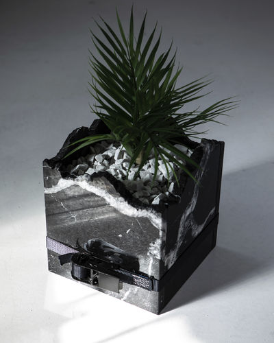 Original design vase - Frammento - Pistore Marmi - marble / handmade / table