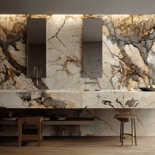 Quartzite stone slab - PATAGONIA - Pistore Marmi - for flooring / for wall / for interior