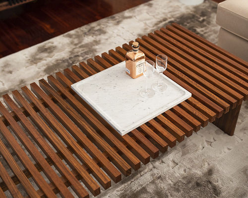Marble serving tray - Geometric - hatt - home