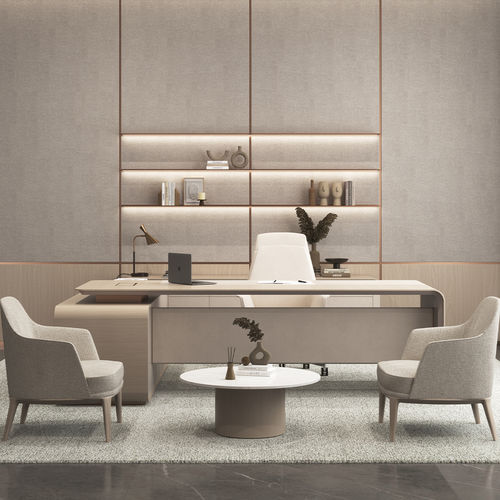 Executive desk - AIR - Turadi - free-standing / contemporary / wood veneer
