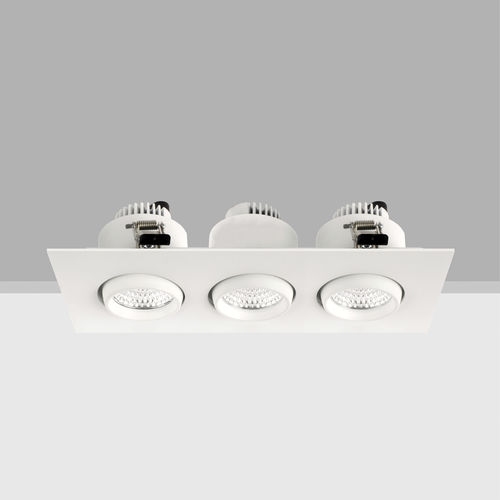 Recessed ceiling spotlight - MINA-R-III - Evorino - LED / rectangular / IP20