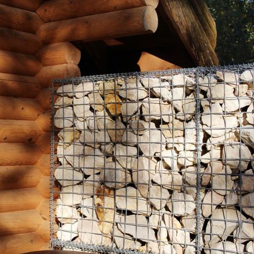 Modular gabion - Box - Betafence International - exterior / galvanised steel