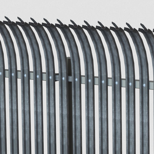 Louvered fence - PALIFOR  - Betafence International - industrial / steel / straight