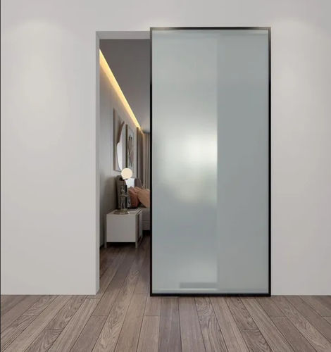 Exterior door - 86586462 - PORTE ITALIANE - glass / aluminum / sliding