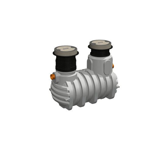 In-ground grease trap - DIAMANT - GRAF International - for small community / manual