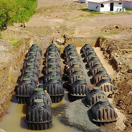 Water domestic wastewater treatment plant - GRAF International - plastic / carbon / water
