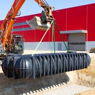 Water storage tank - CARAT XXL - GRAF International - in-ground / plastic / stainless steel