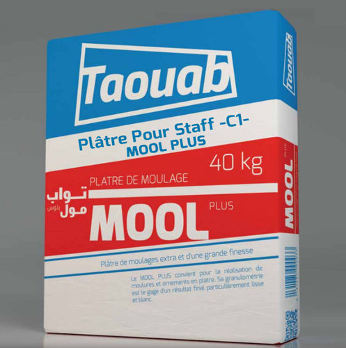 Decorative coating - MOOL PLUS - Taouab - finishing / indoor / plaster