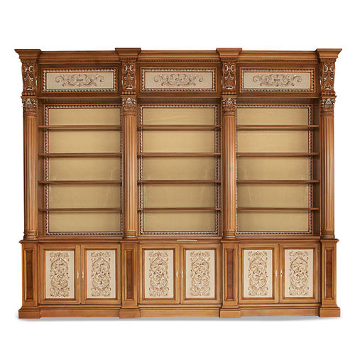 Free-standing bookcase - L8.03 - Francesco Molon - classic / for office / wooden
