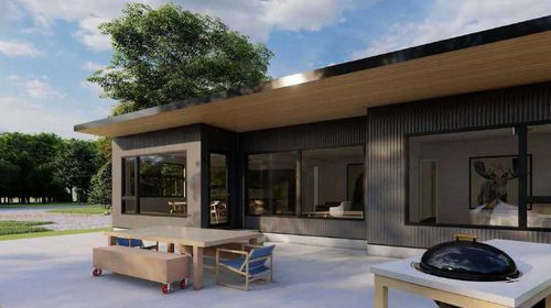 Prefab house - COAST - NingBo DeepBlue Smarthouse Co.,LTD. - contemporary / single-story / wooden