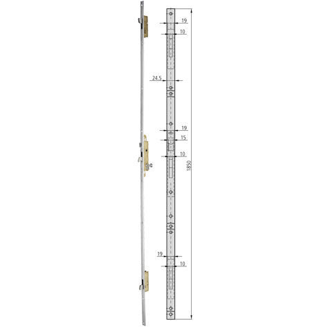 Electronic lock - 2994 SERIES - CVL - door / 3 point / commercial