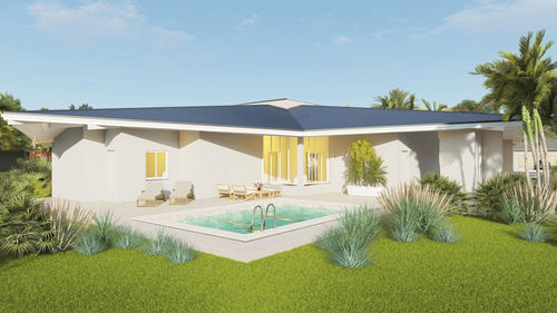 Prefab house - ITALIA S.B. - Frame House group Sia - eco-friendly / passive / contemporary