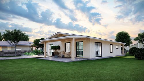 Prefab house - SARDEGNA T.S. - Frame House group Sia - energy-saving / passive / contemporary